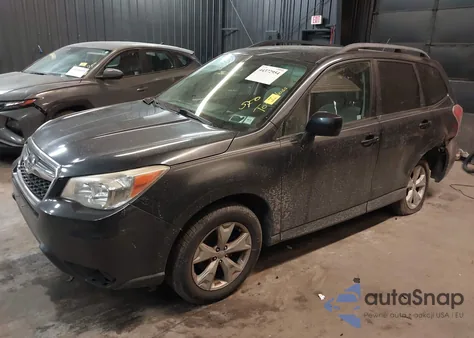 2014 Subaru Forester 2.5I Premium из США, поврежденный, VIN JF2SJAEC5EH454401